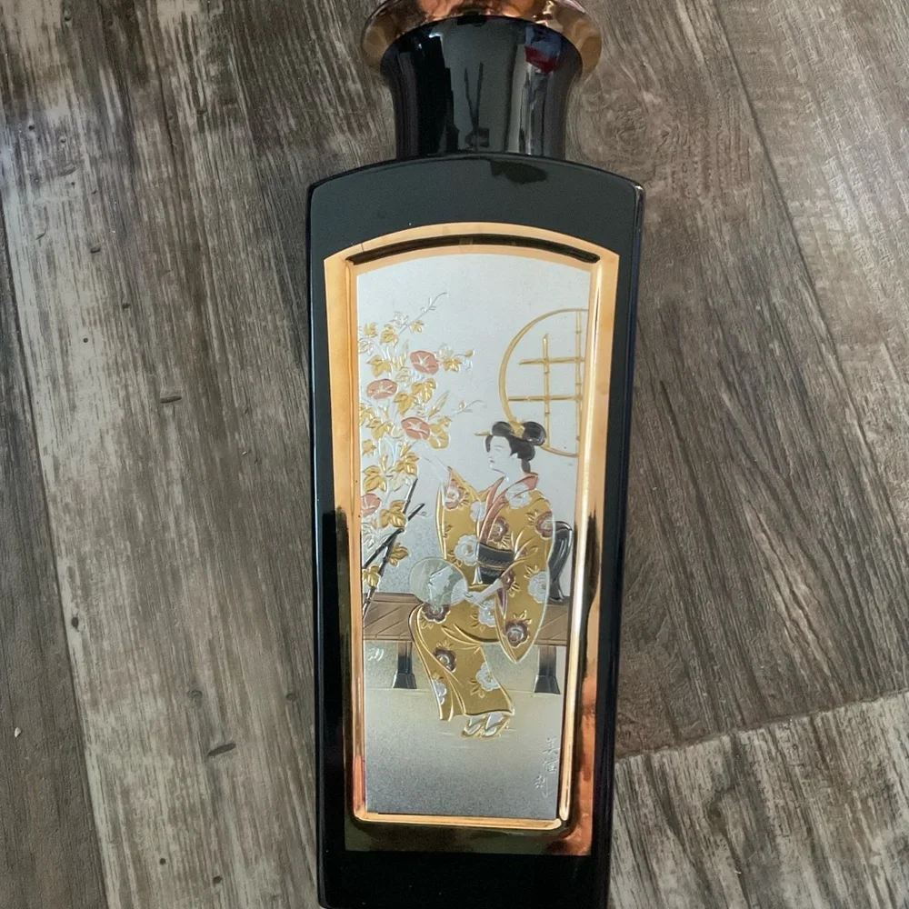 Vintage Chokin Art (Four Seasons) Vase with Elegant Designs. Limited 49/9500